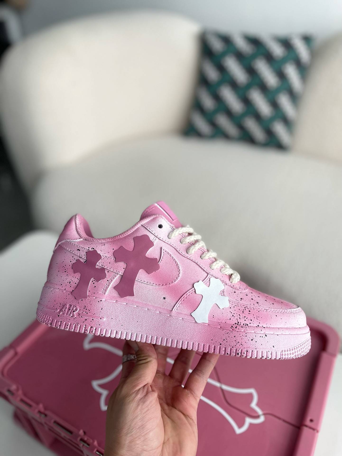 Chrome Hearts x Nike Air Force 1 sneakers