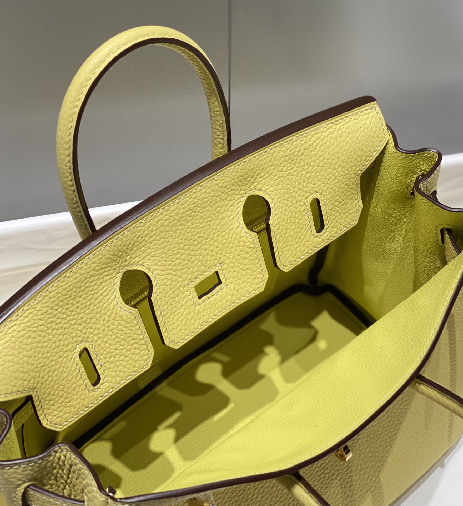 Hermès Birkin Bag Chicken Yellow Size: 25cm