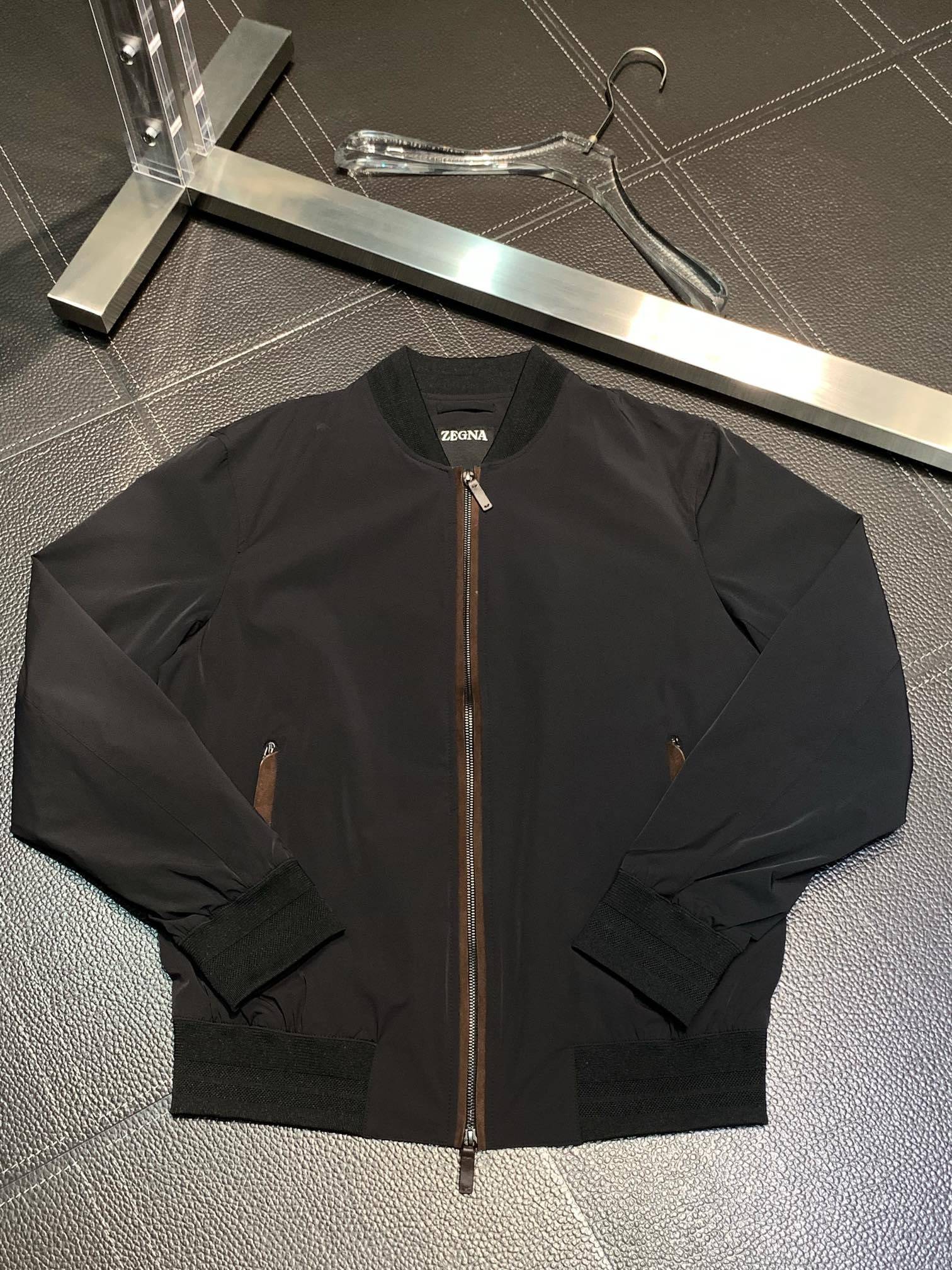 Zegna casual knitted jacket