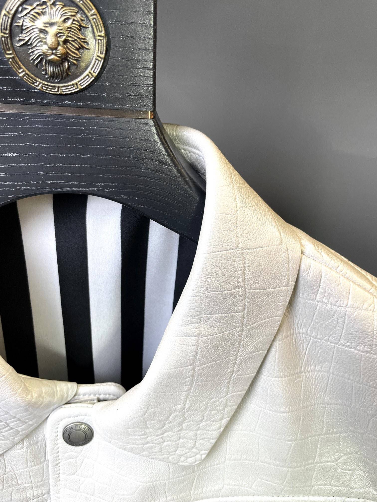 Tom Ford 23 Paris Fashion Week Leather Jackets