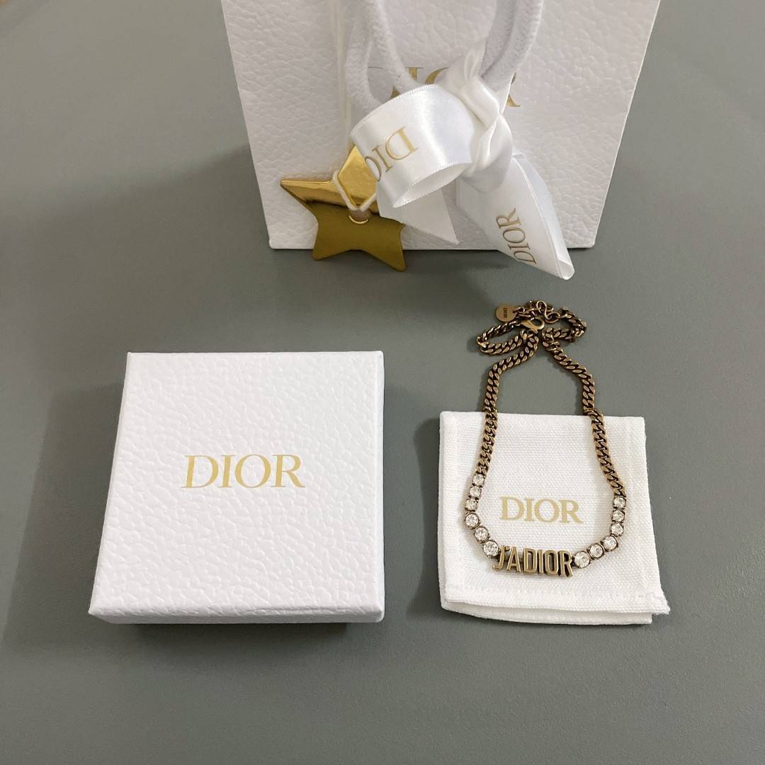dior round Di*m*nd collar