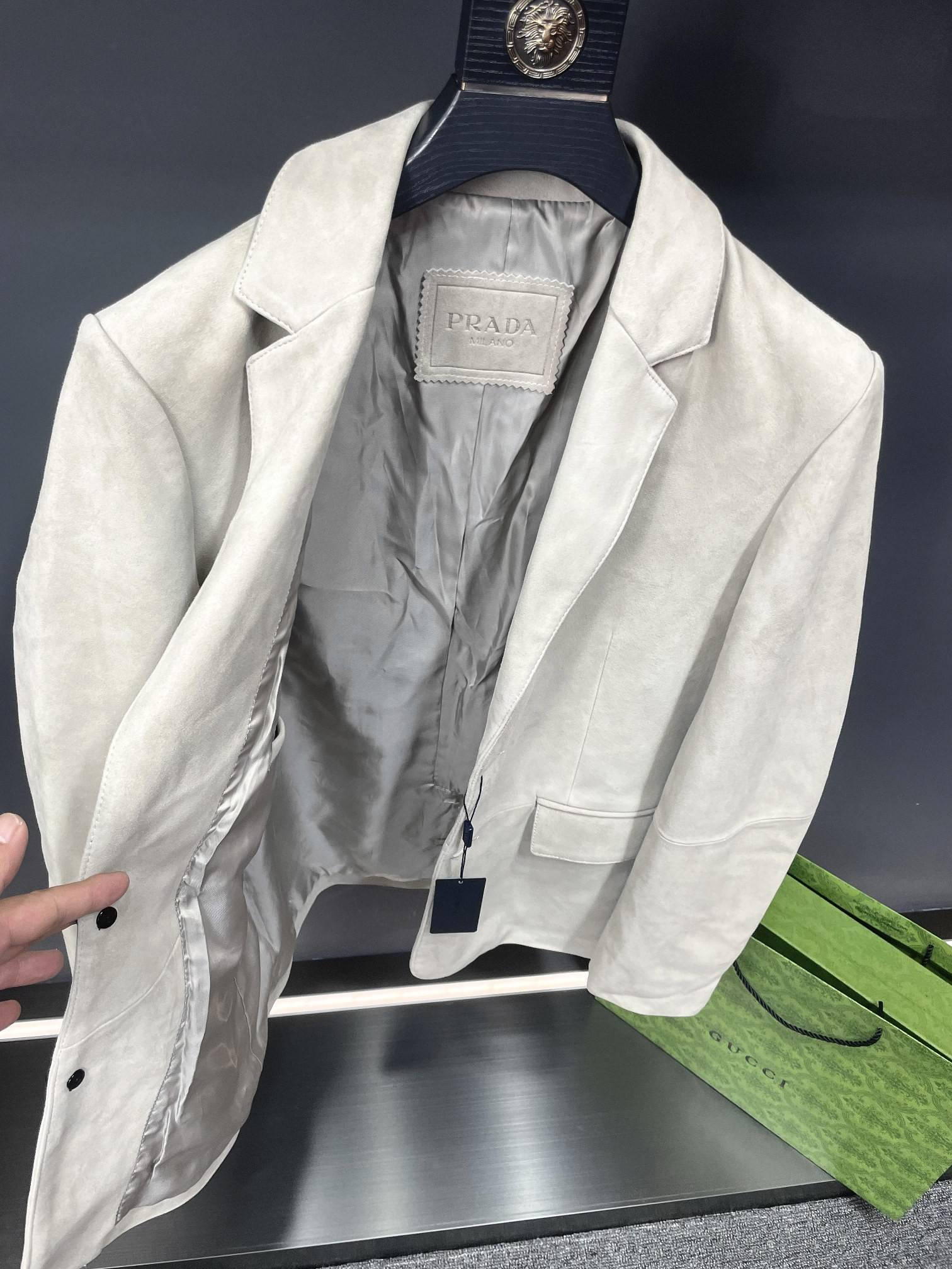 Prada deerskin blazer