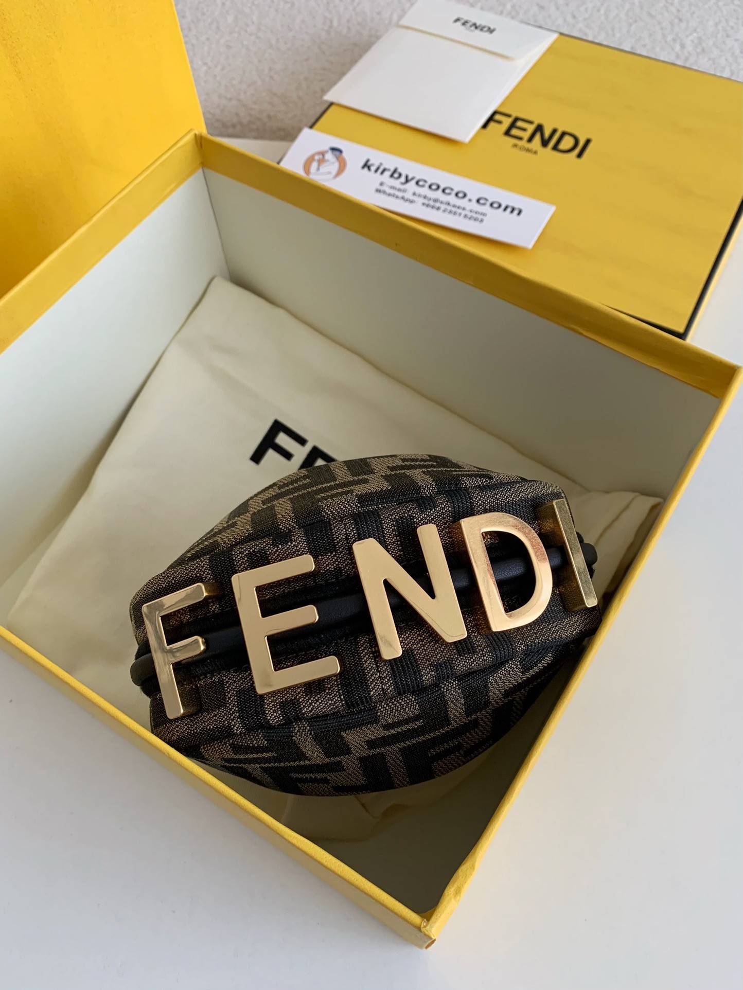 Fendi Mini Handbag, Top Quality Size: 16.5 * 14 * 5cm