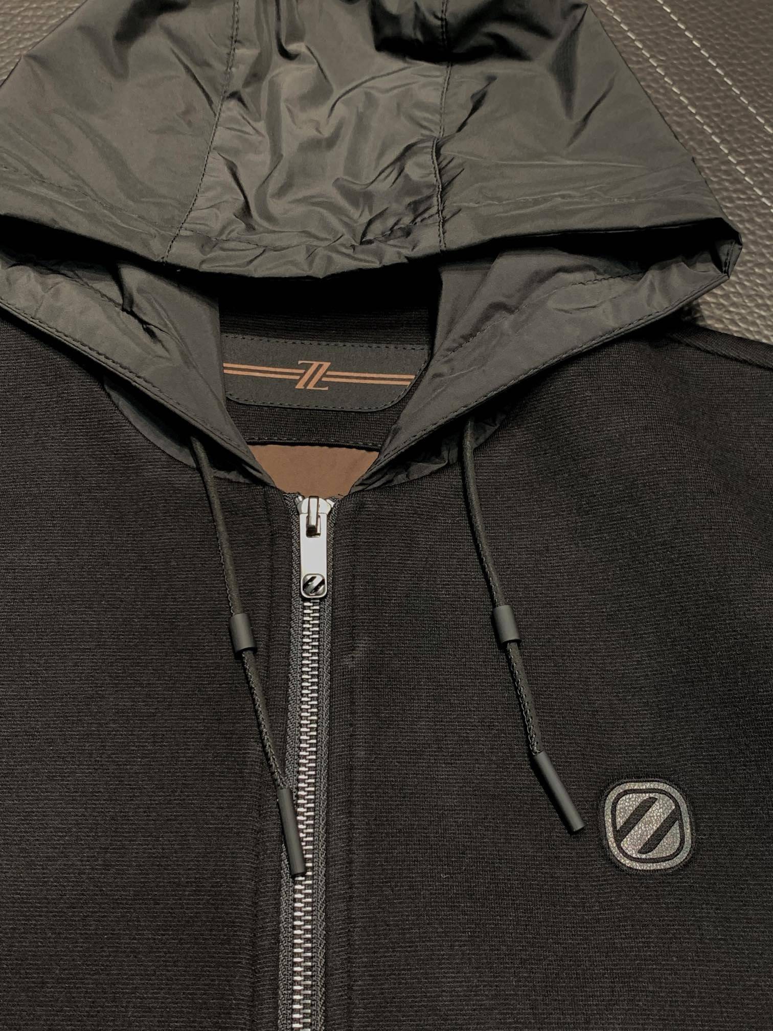 Zegna casual knitted jacket