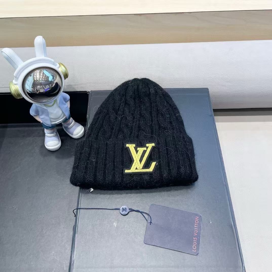 [#4095] Louis Vuitton autumn and wi nter new knitted hat