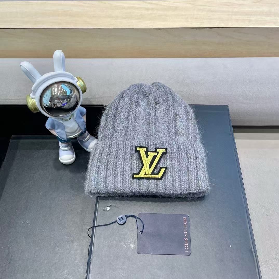 [#4095] Louis Vuitton autumn and wi nter new knitted hat