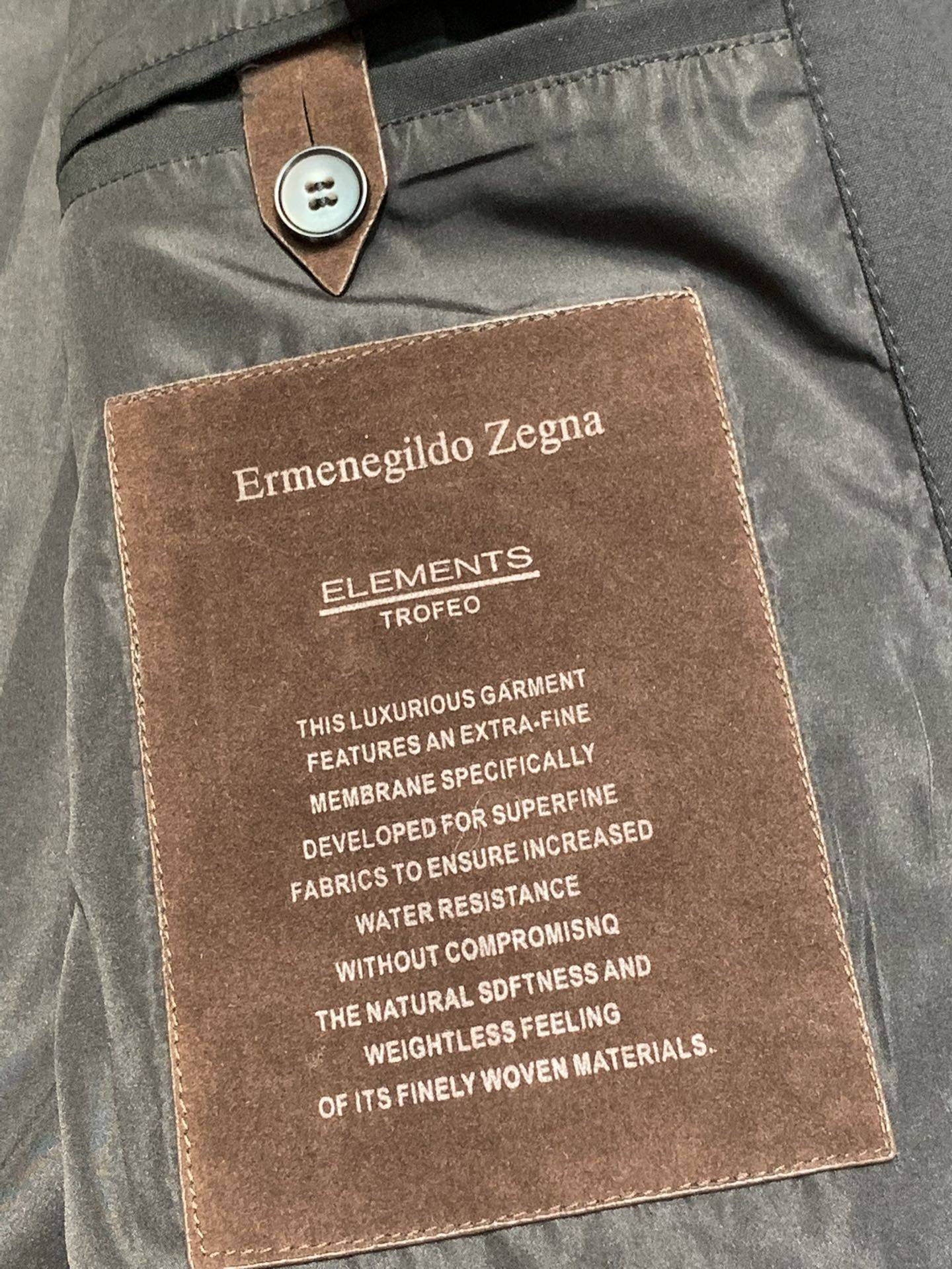 Zegna casual fleece jacket