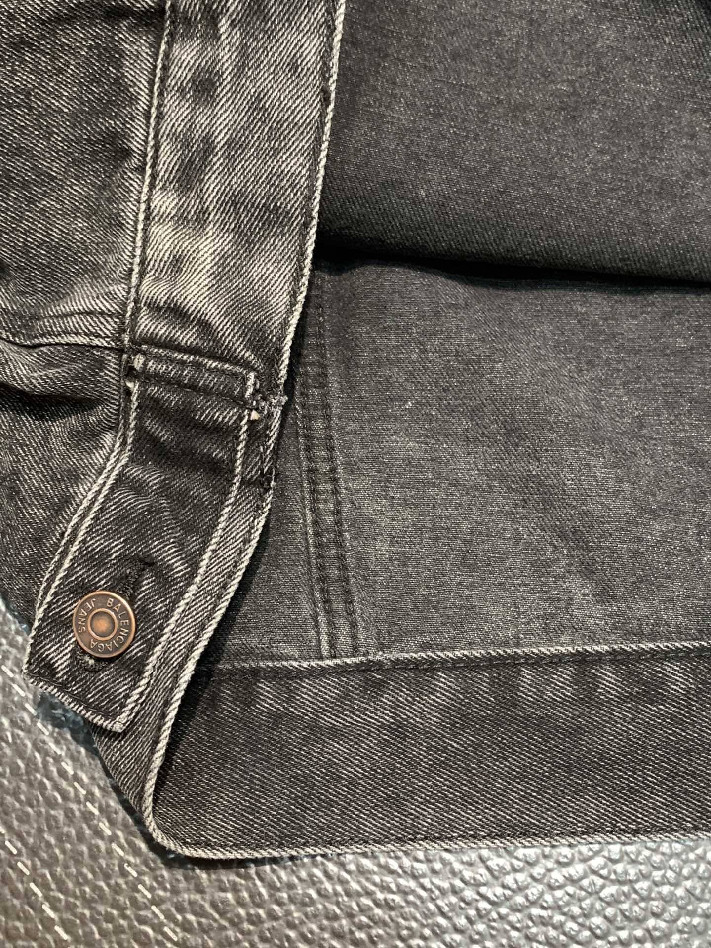 Balenciaga hooded stand collar jacket