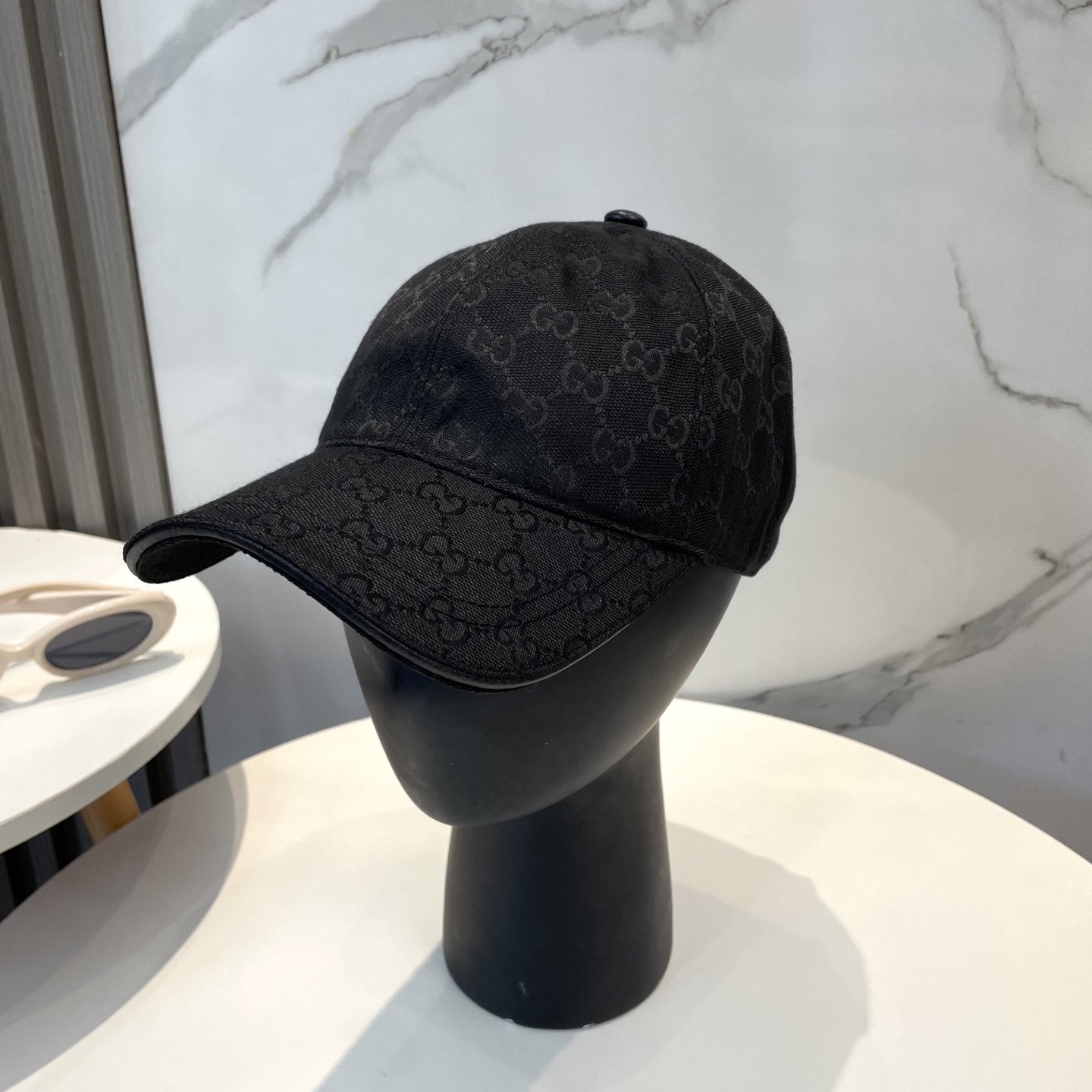 [#4934] GUCCI baseball cap peaked c ap hat