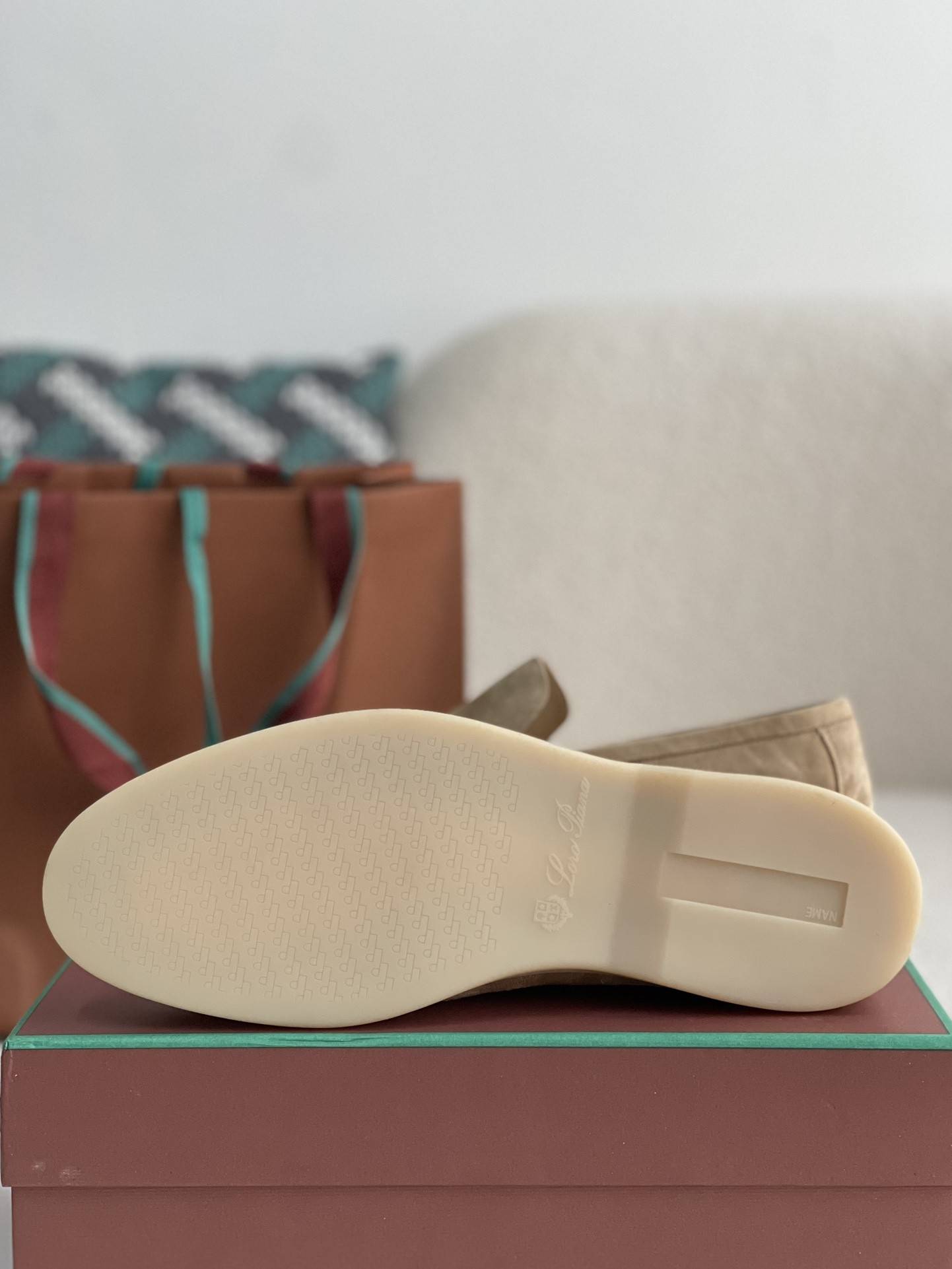 Loro Piana Summer Charms Walk Moccasin Shoes