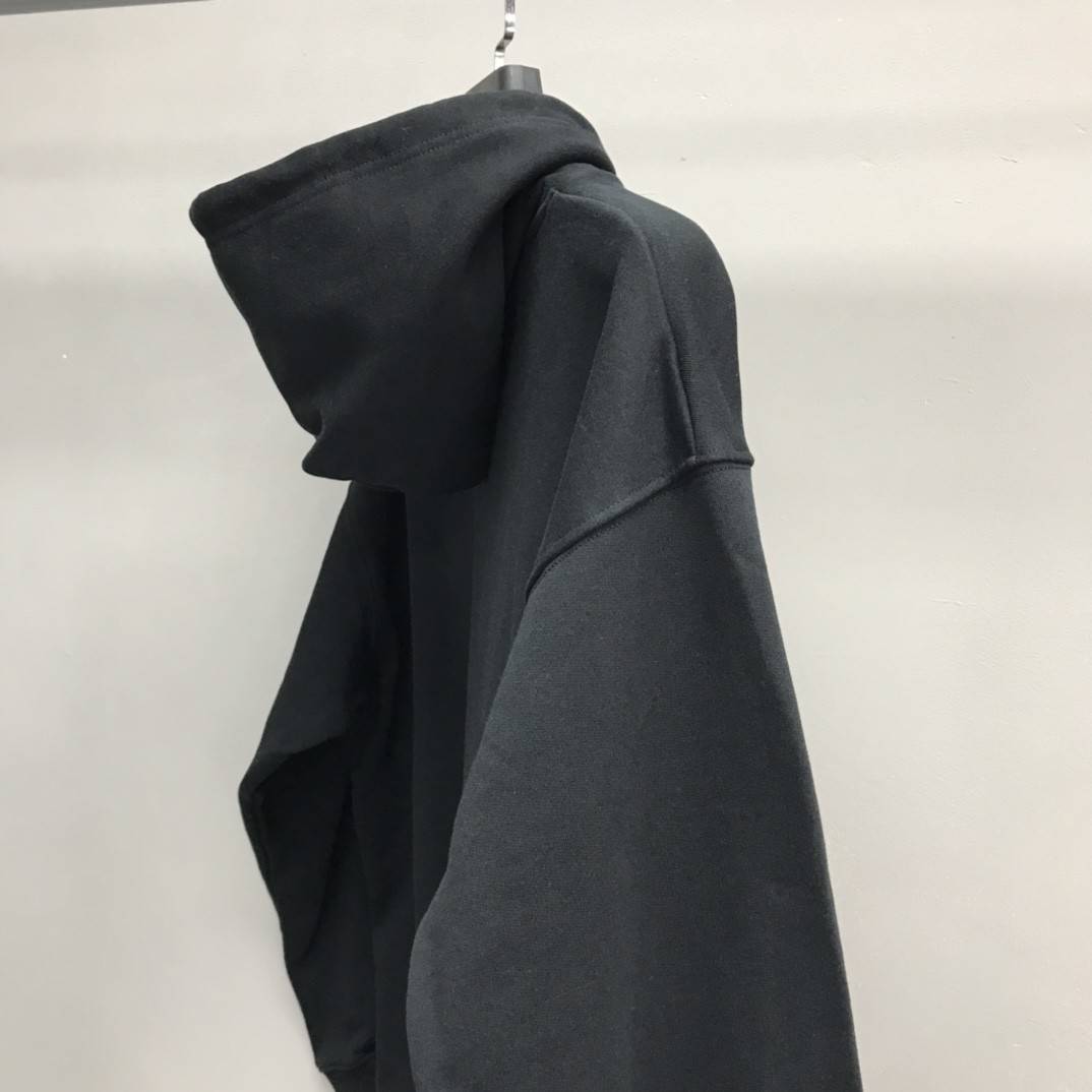 Balenciaga lock hooded sweatshirt