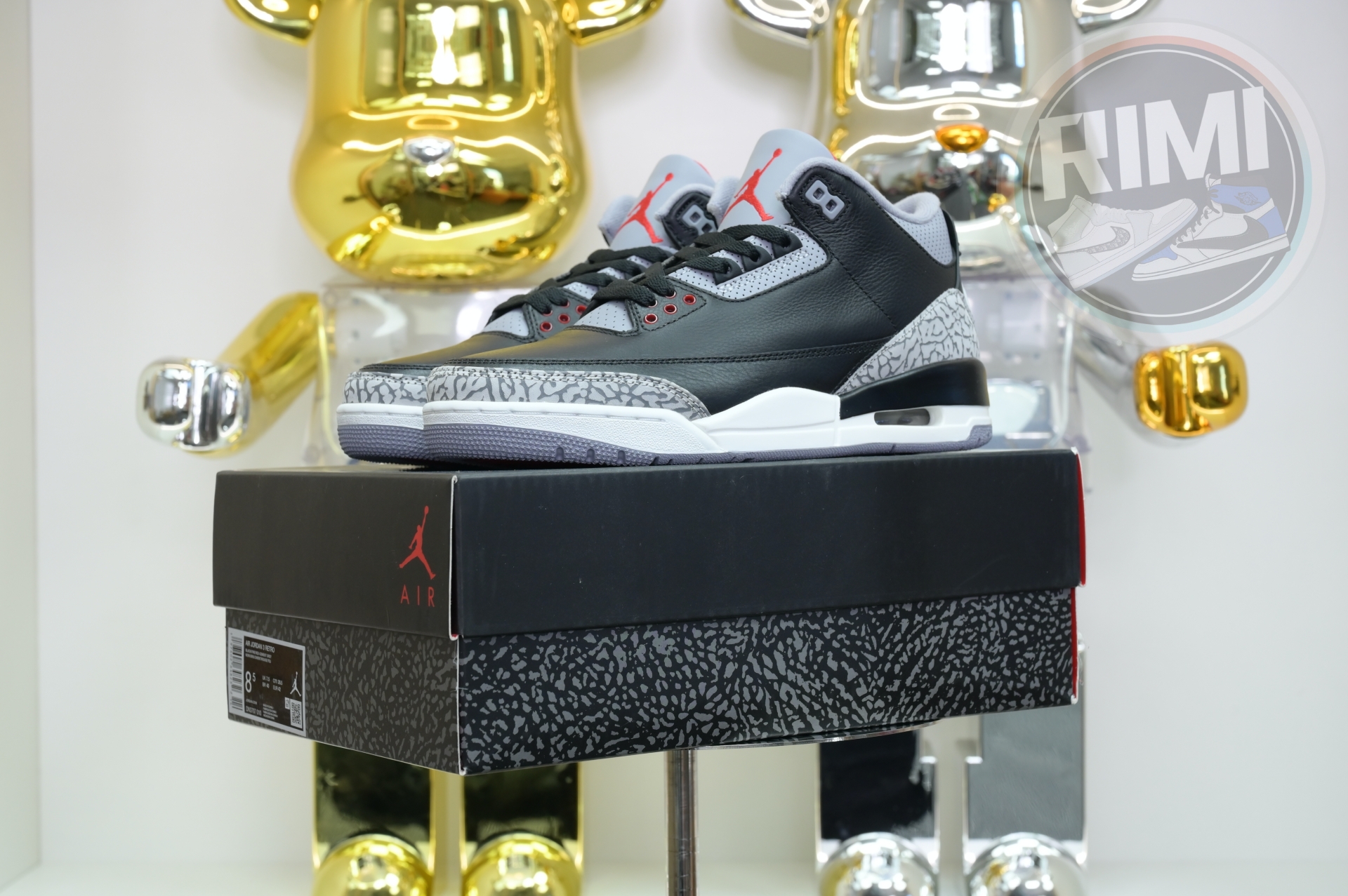 Air Jordan 3“Black Cement Reimagined”