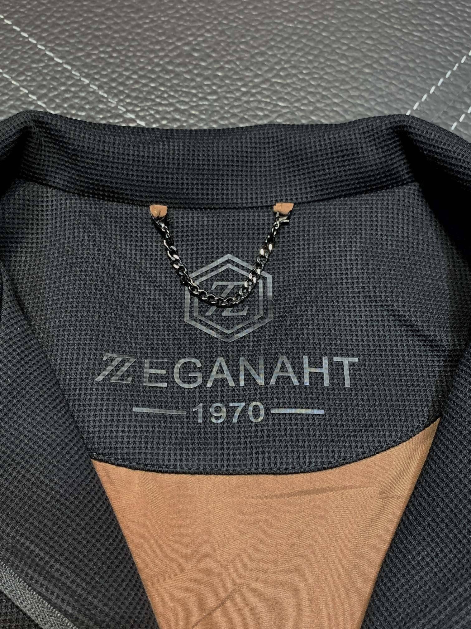 Zegna lapel knitted jacket