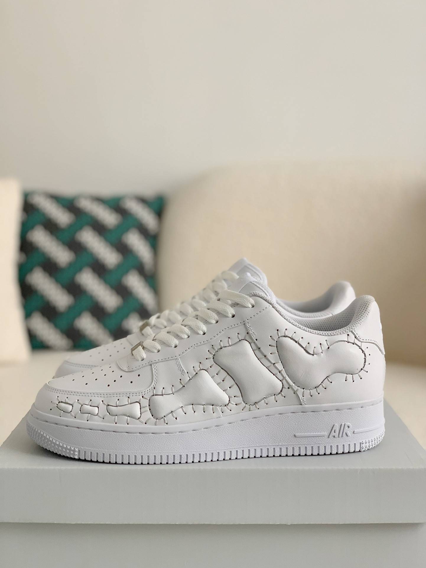 Nike Remake AF1 Skeleton Customized Shoe