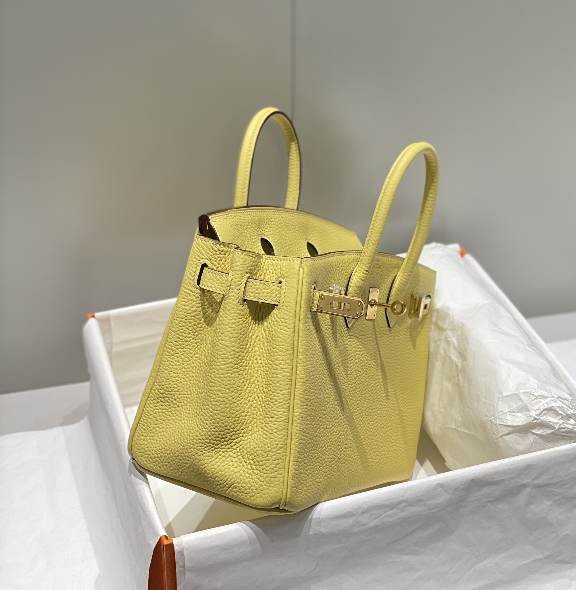 Hermès Birkin Bag Chicken Yellow Size: 25cm