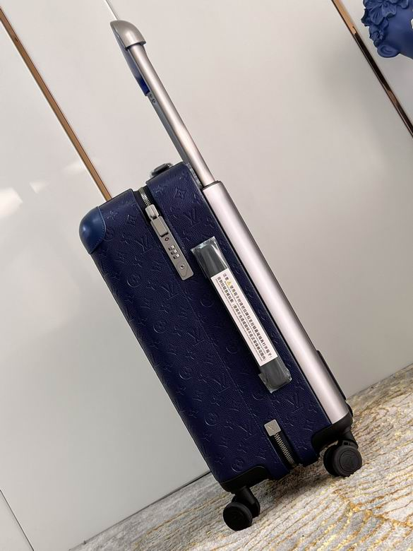 LV blue embossed trolley case originalk616 35x23x53cm