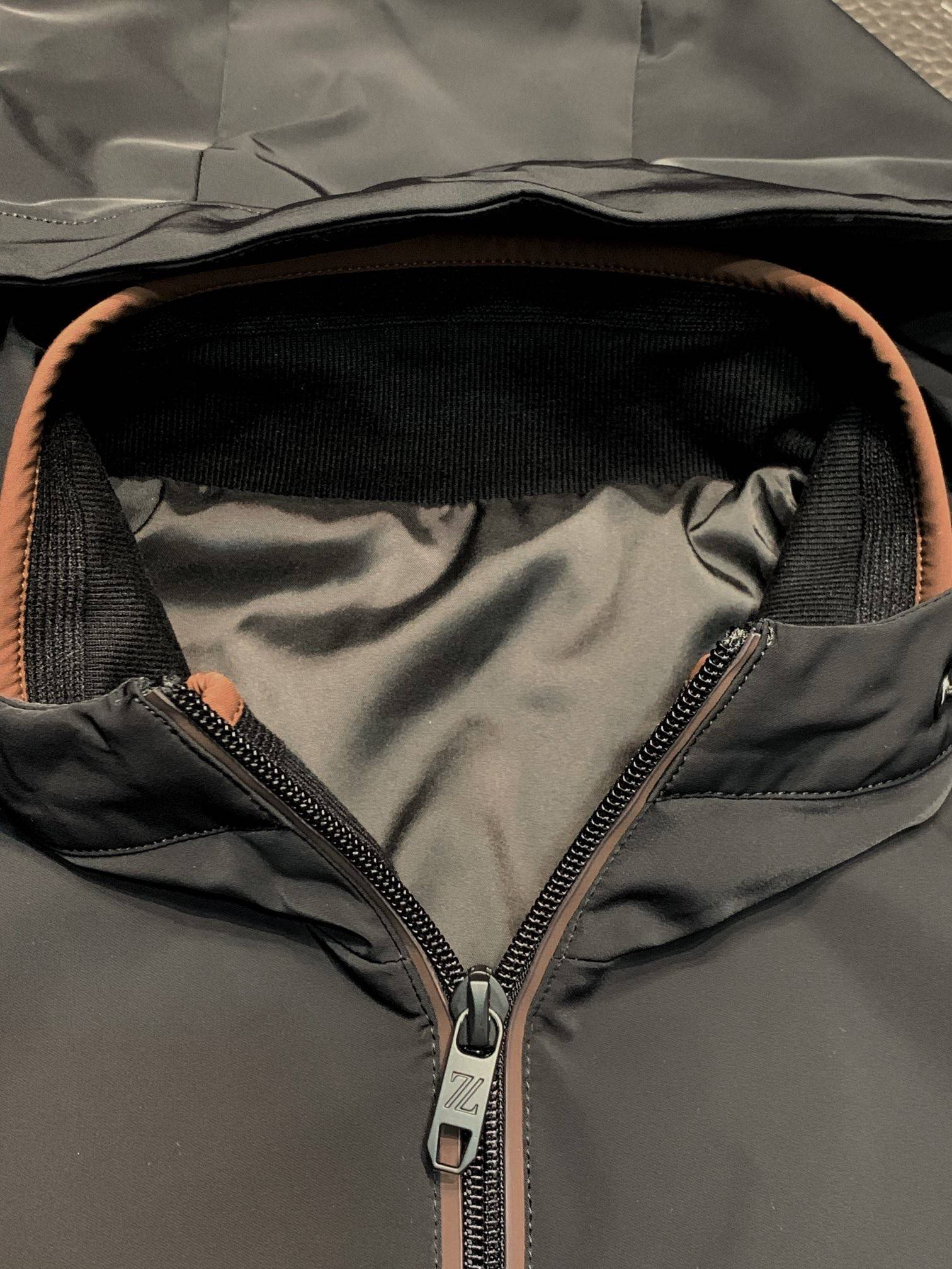 Zegna Casual hooded windbreaker
