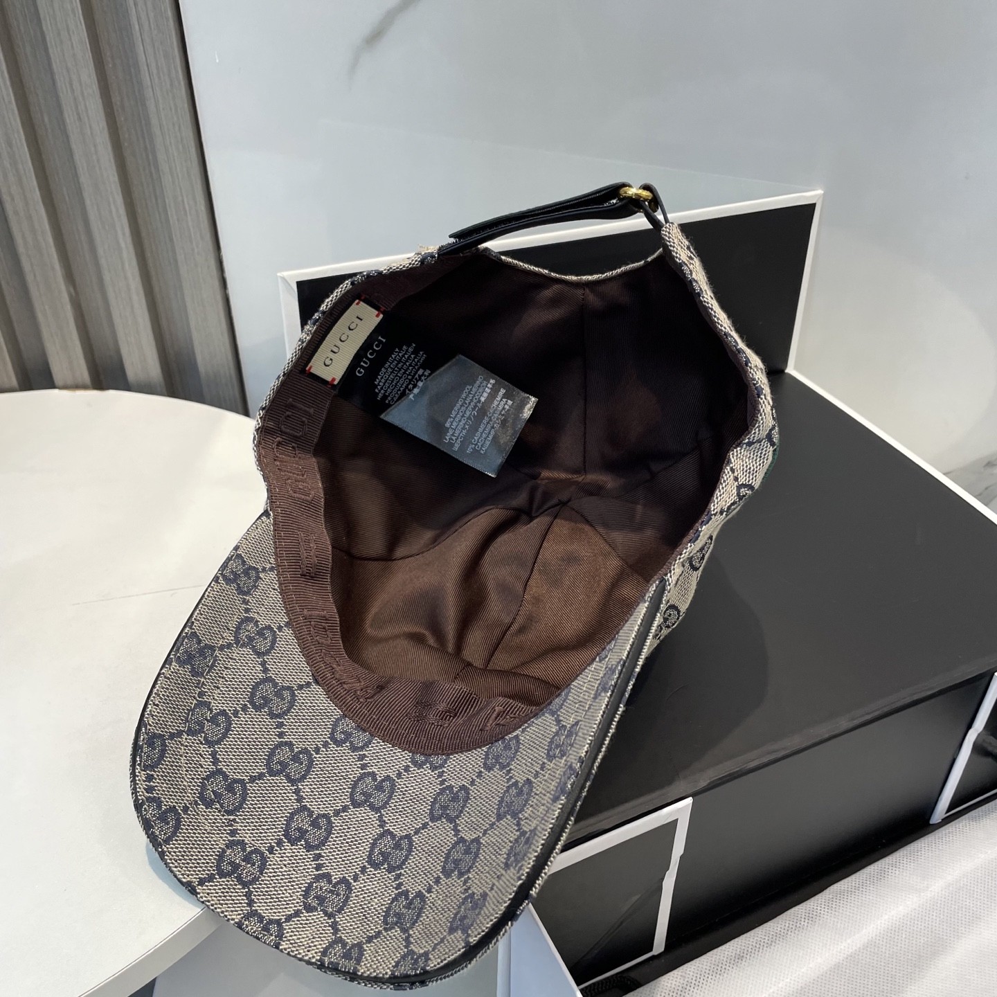 [#4919」 G*u*i baseball cap peaked c ap hat