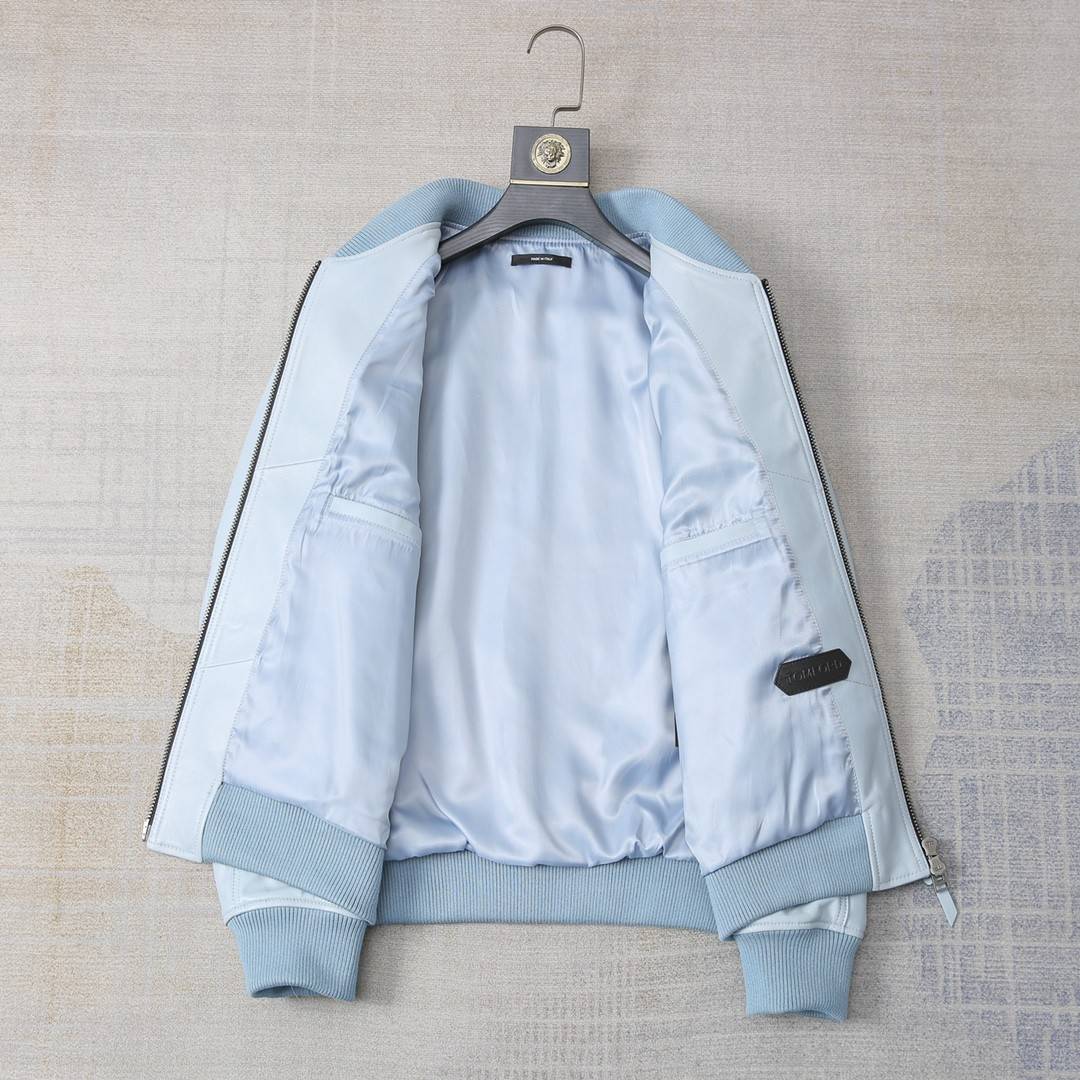 Tom Ford Sheepskin baseball jacket