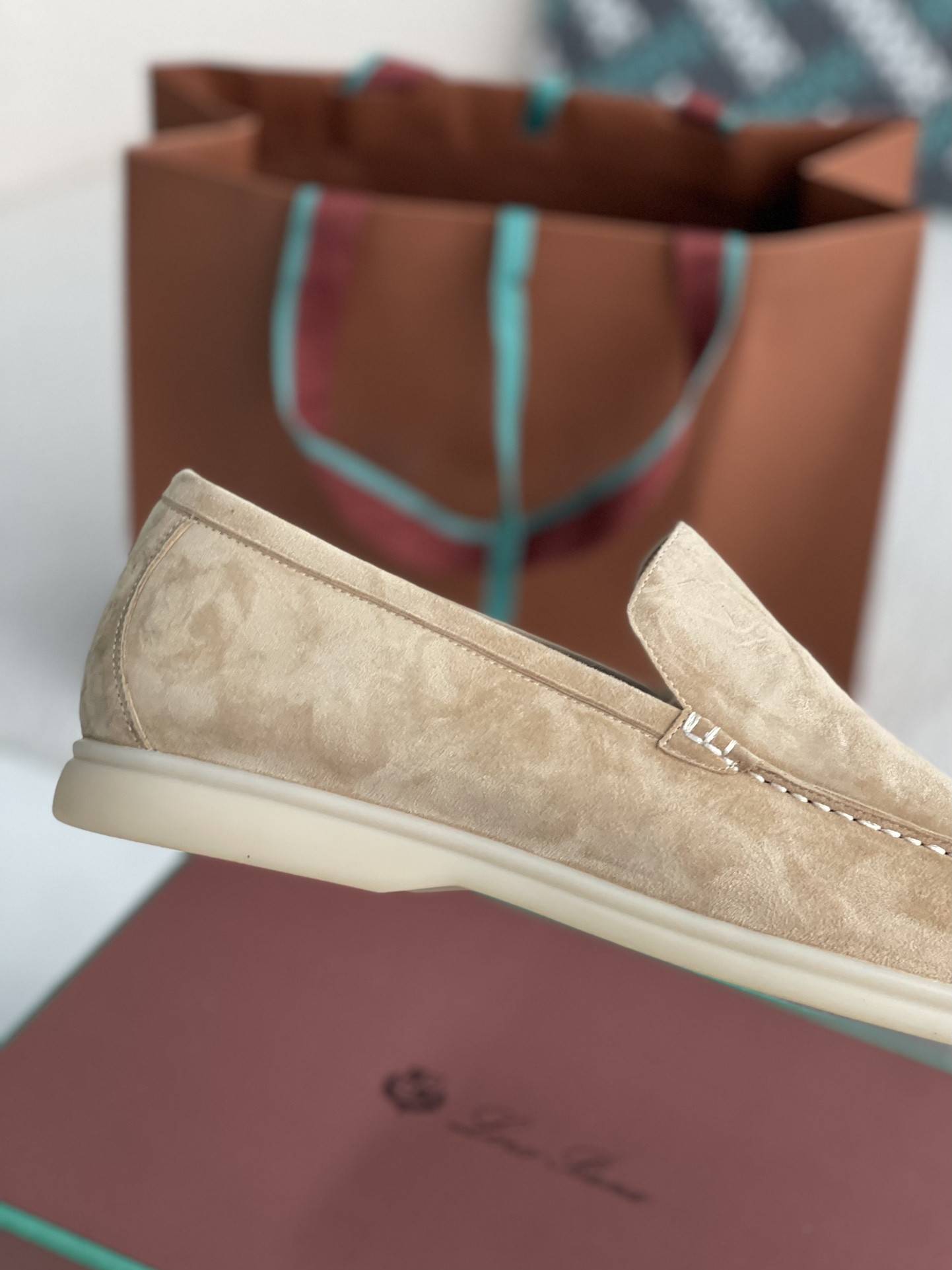 Loro Piana Summer Charms Walk Moccasin Shoes