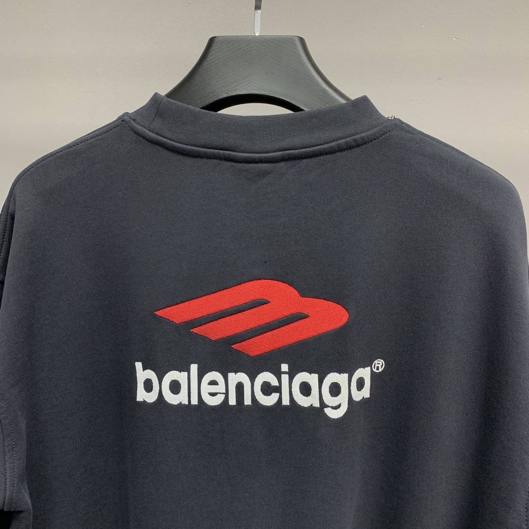 Balenciaga M-shaped sweatshirt