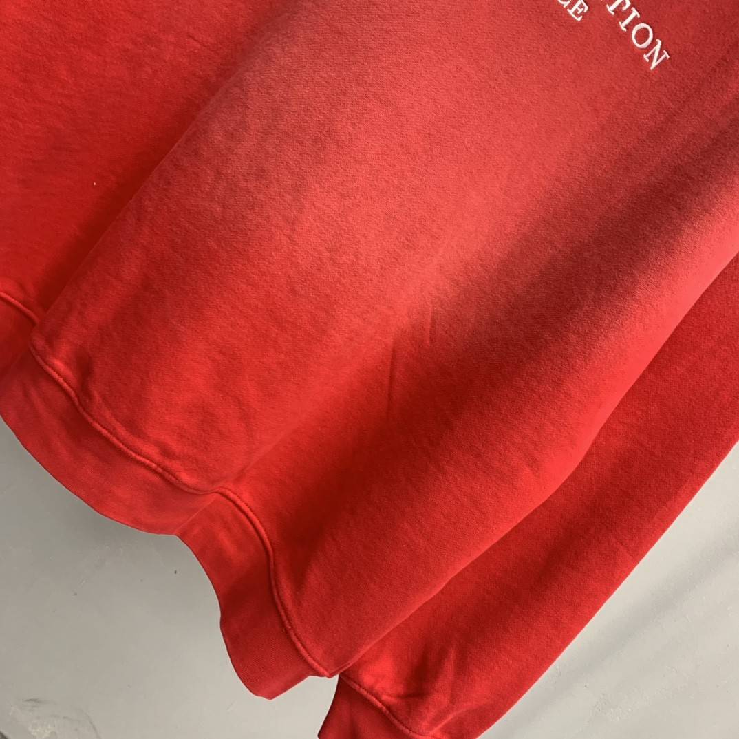 Balenciaga lettered washed sweatshirt
