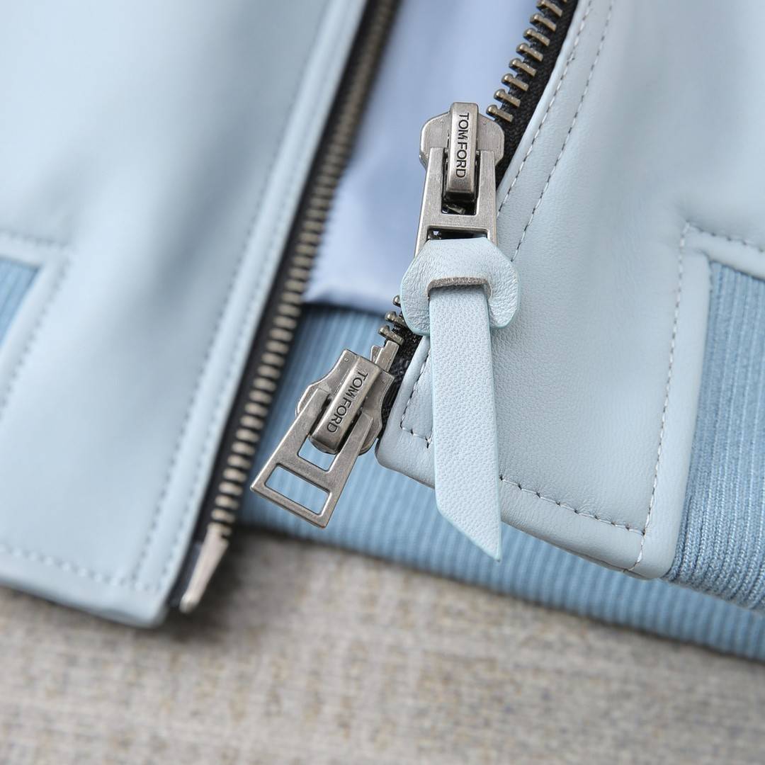 Tom Ford Sheepskin baseball jacket