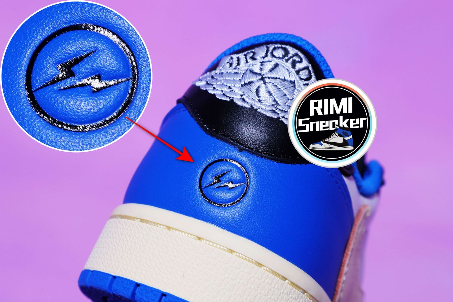 FRAGMENT DESIGN X TRAVIS SCOTT X AIR JORDAN 1 LOW