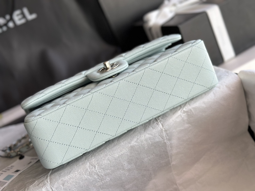 Chanle Classic Double Flap Silver Hardware