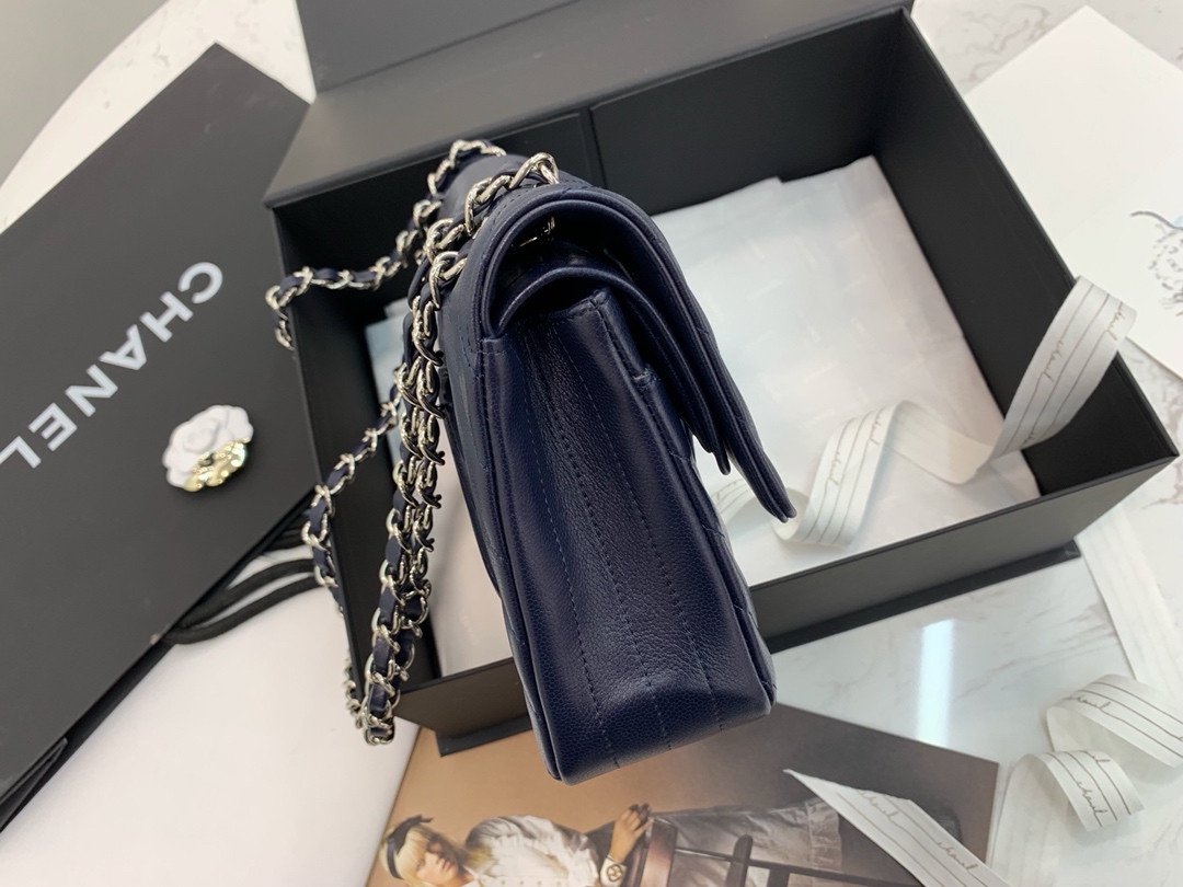 Chanle Classic Flap Bag With Chevron Quilting-lambskin Leather