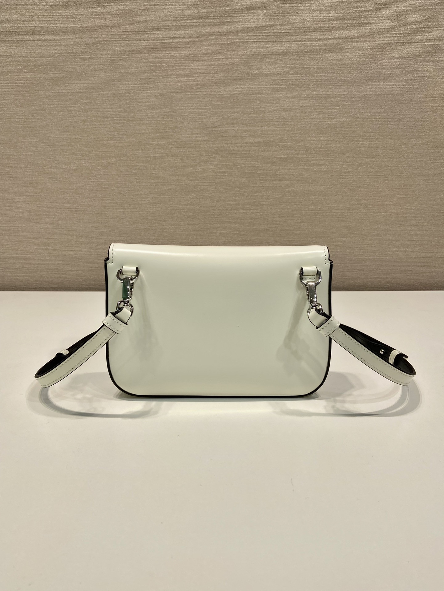Prada Brushed Leather Mini-bag With Shoulder Strap Bag