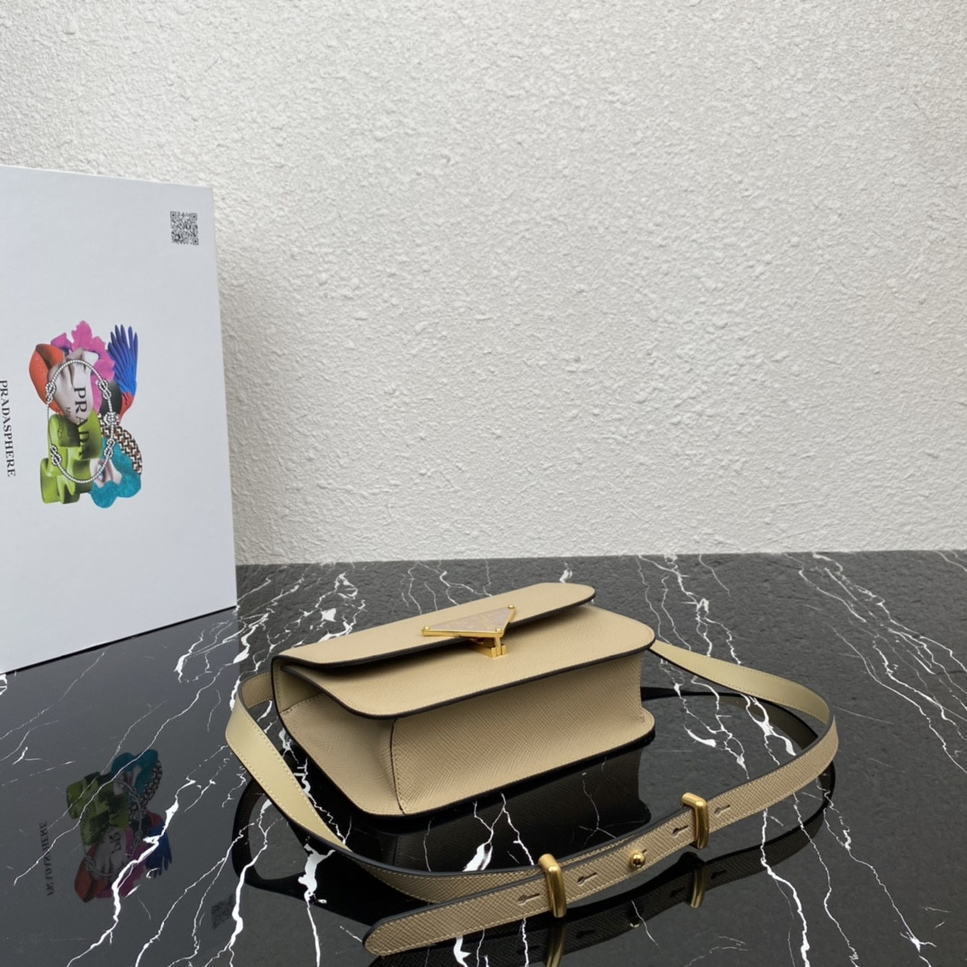 Prada Emblème Saffiano Shoulder Bag