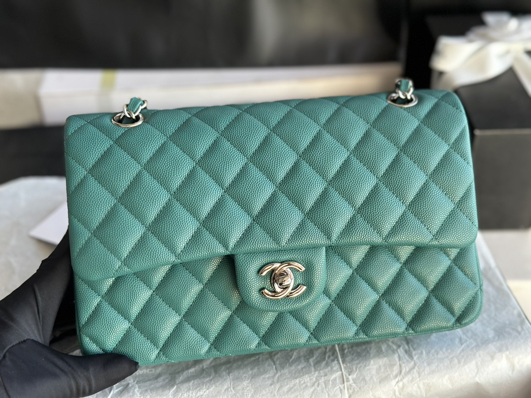 Chanle Classic Double Flap Silver Hardware