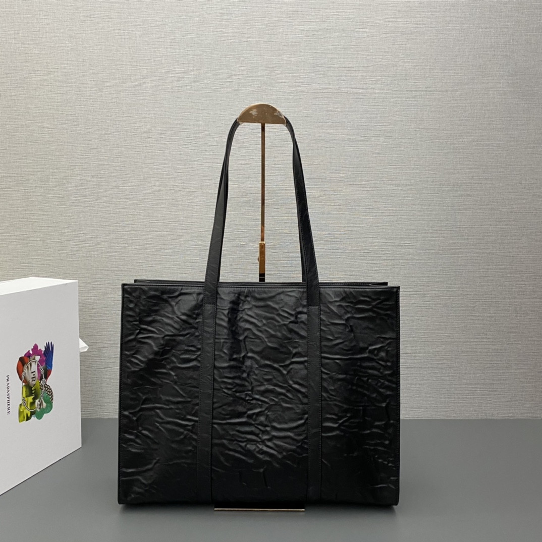 Prada Large Antique Tote Bag